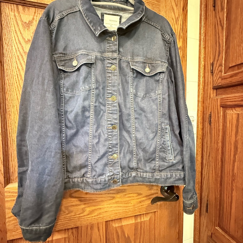 Sonoma Blue Jean Jacket Classic Denim Style